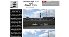 Desktop Screenshot of indiancreekmallne.com